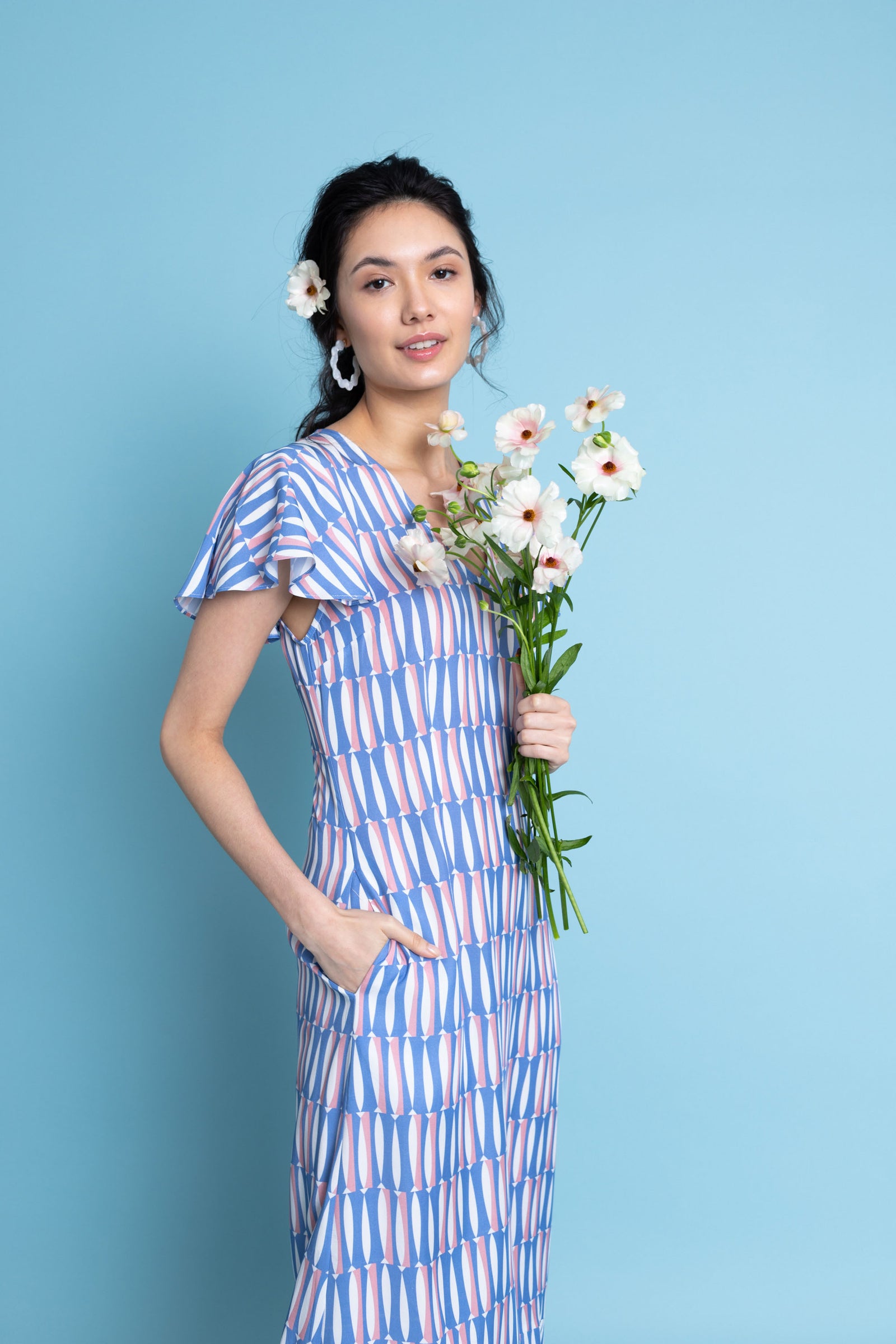 sardine dress Rosa Dress in Sardine – Leroli