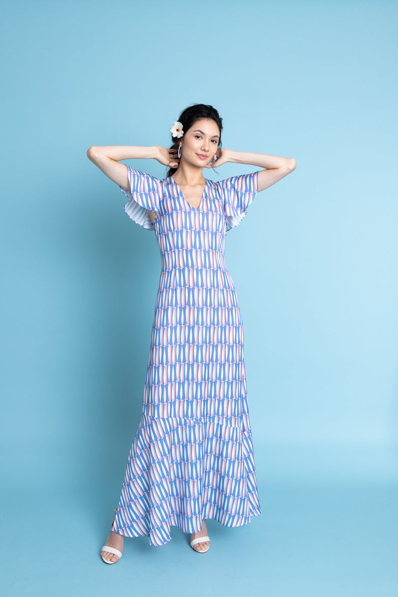 Rosa Dress in Sardine – Leroli
