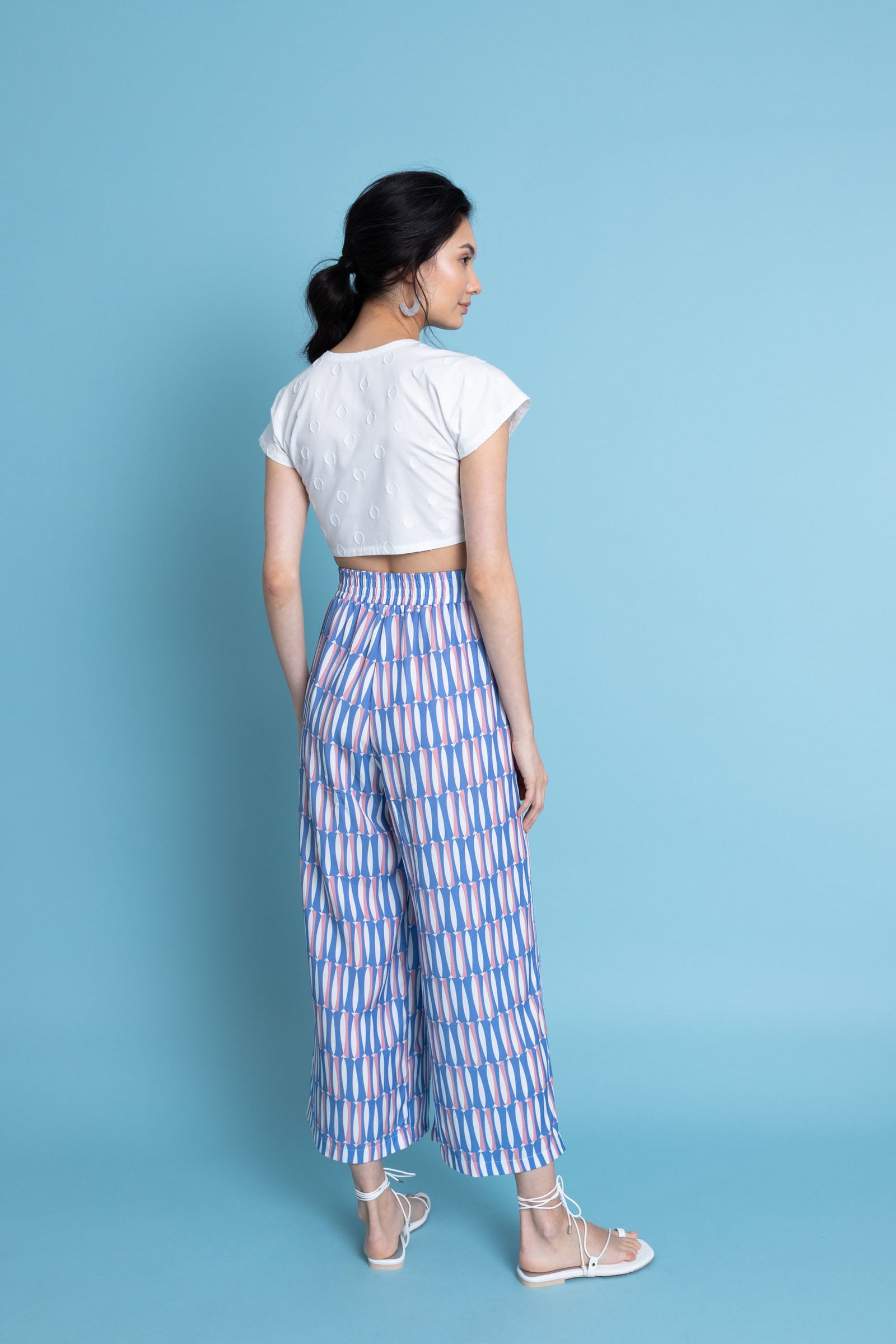 Zoe Pant in Sardine – Leroli